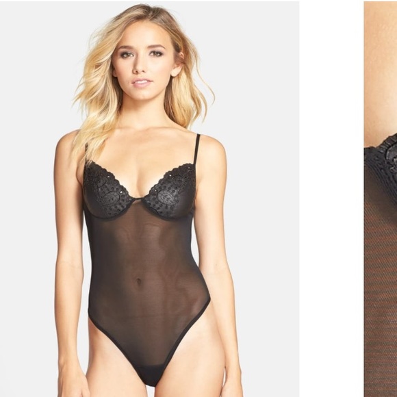 Hanky Panky After Midnight Nuit Broderie Teddy - Picture 3 of 9